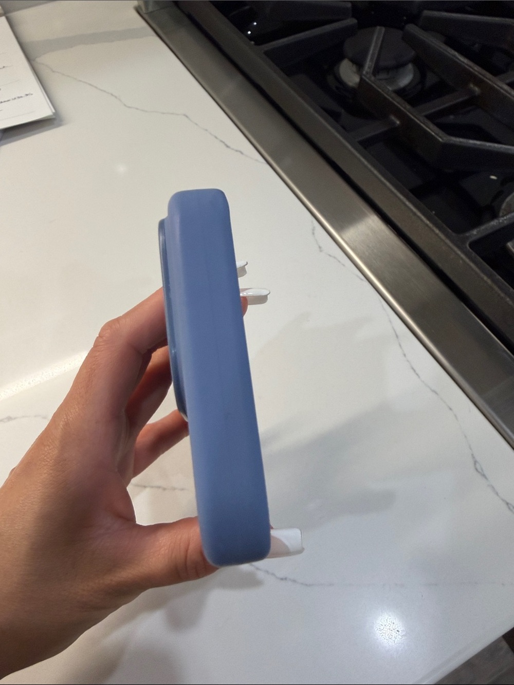 Apple iPhone 15 Pro Silicone Case - winter Blue - Picture 4 of 6